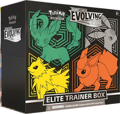 Evolving Skies Jolteon, Flareon, Umbreon & Leafeon Elite Trainer Box