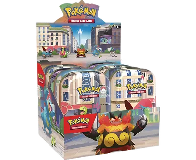 Lumiose City Mini Tins Display