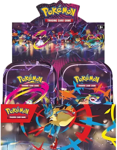 Mega Heroes Mini Tins Display of 10