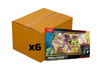 Sealed Case Mega Zygarde EX Premium Collection
