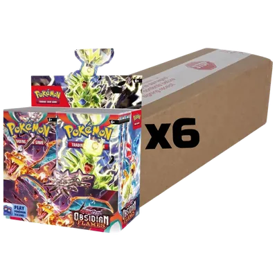Sealed Case Obsidian Flames Booster Box