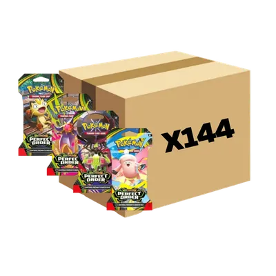 Sealed Case Perfect Order Sleeved Packs