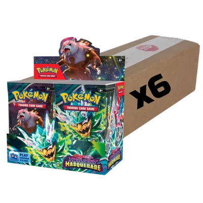 Sealed Case Twilight Masquerade Booster Box