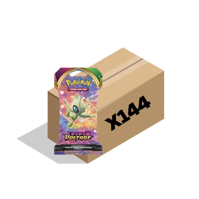 Sealed Case Vivid Voltage Sleeved Packs