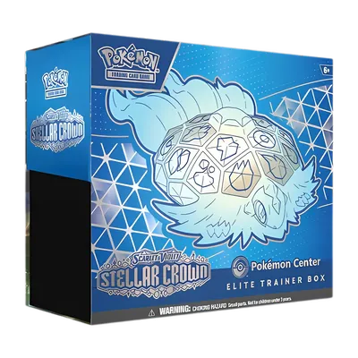 Stellar Crown Pokémon Center Elite Trainer Box
